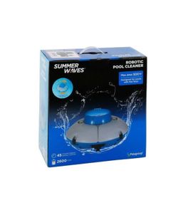 Summer Waves Robotic Cordless Rechargeable Swimming Pool Vacuum Cleaner System