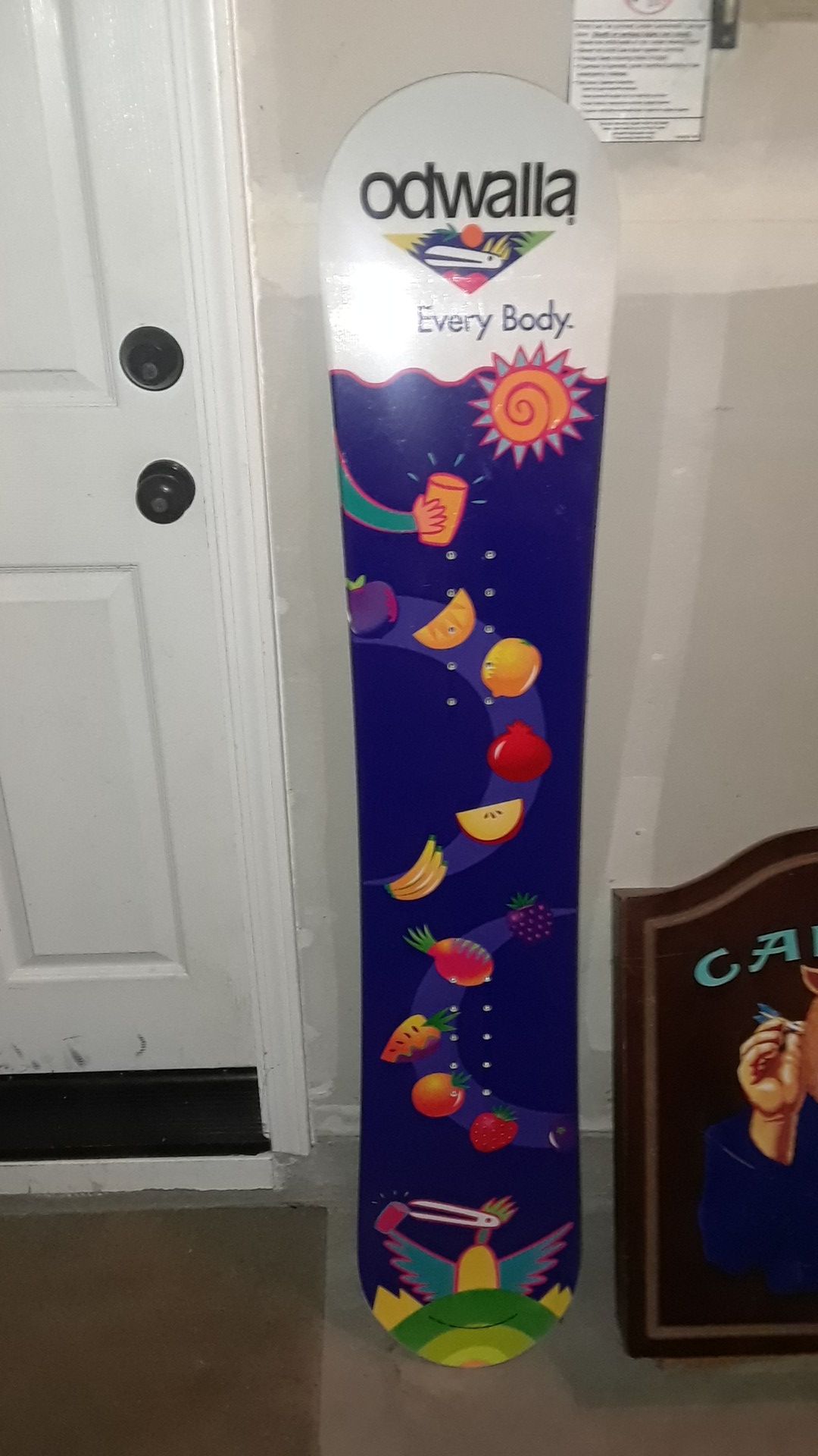 Odwalla snowboard