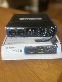 Presonus Studio 24c USB-C Audio Interface w/ Box