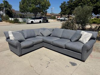 LivingSpaces 2pc Sectional Couch DELIVERY AVAILABLE