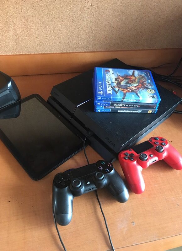 Tablet $100 PS4 1 TB $250. Price is negotiable