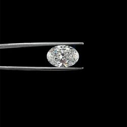 5.04 Ct Lab Grown Oval Shape Certified Diamond 