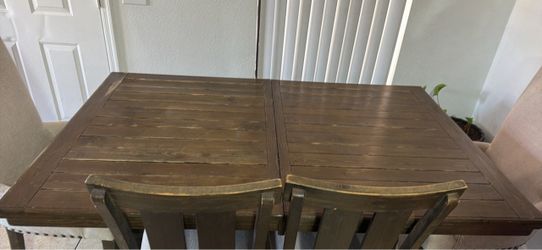Table and chairs