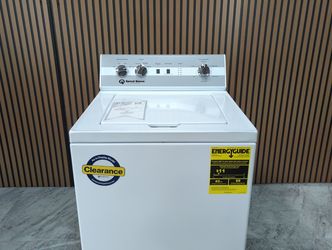 Speed Queen 26 Inch Top Load Washer with 3.2 cu ft Capacity, Automatic Balancing System, Agitator, End of Cycle Signal (TC5003WN-D-5724)