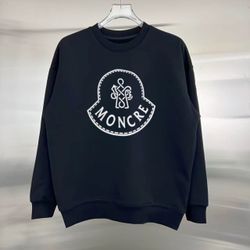 Moncler Men’s Black Hoodie 2025 New 
