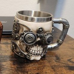 Steam Punk Skull Mugs 
