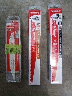 Sawzall blades