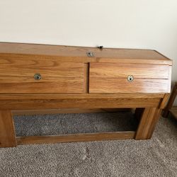 Vintage Dresser And Headboard