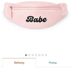 Pink Babe Bridesmaid Fanny Pack