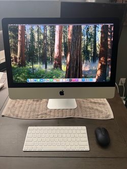 Imac Computer with Wireless Keyboard and mouse