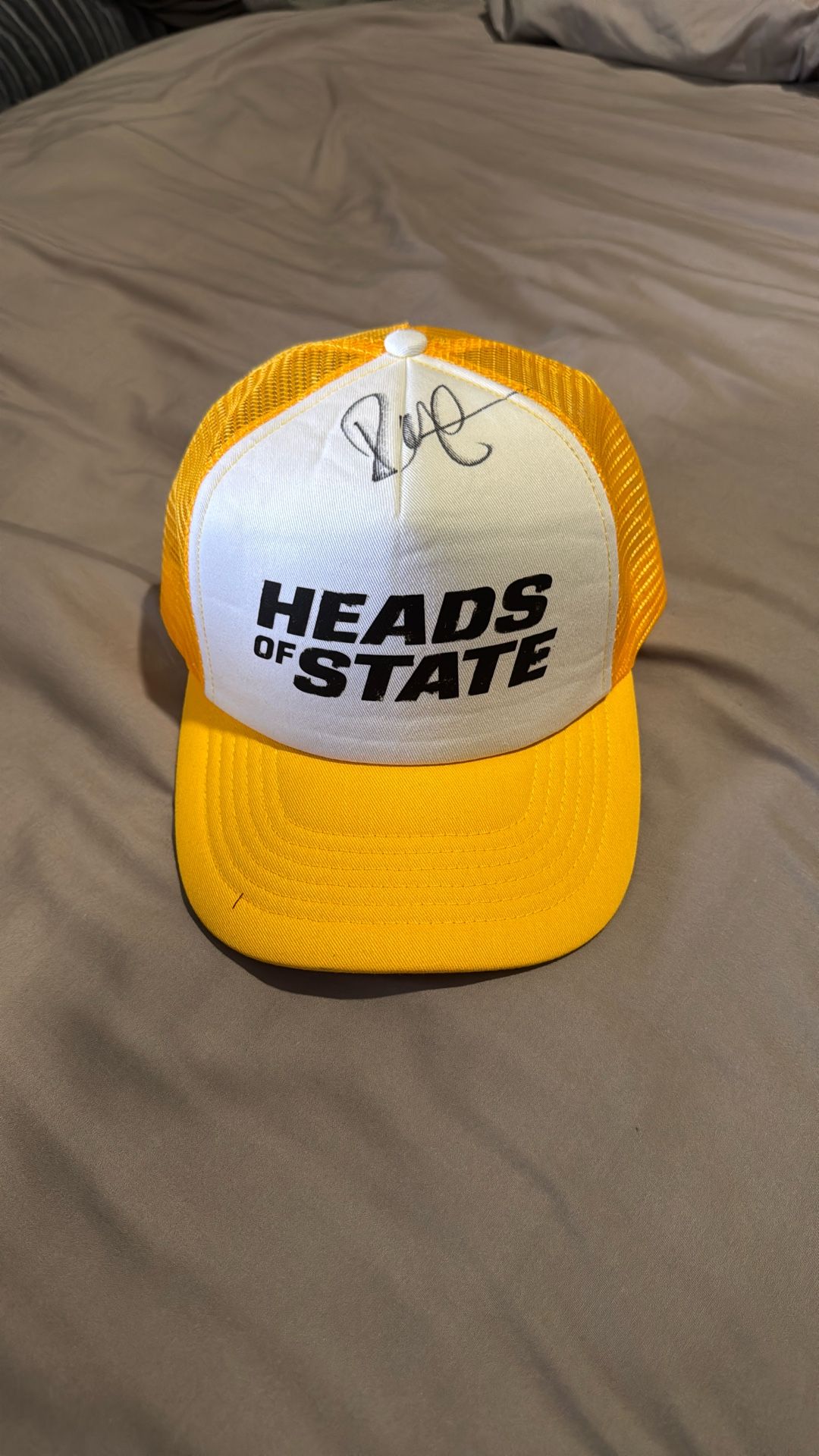 Heads Of State Hat ( Idris Elba Signed )