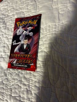 Pokemon Destined Rivals booster pack new