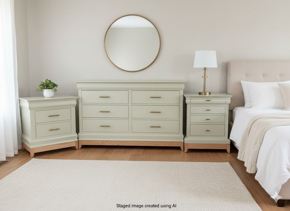 Dresser and nightstands set
