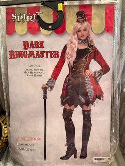 Spirit Dark Ringmaster Adult Costume M/L