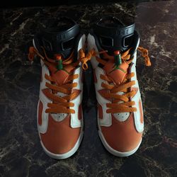 Air Jordan 6 Retro “Gatorade” White Team Orange | Size 6