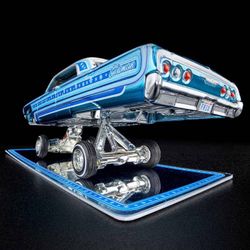 Hot Wheels RLC Lowrider 64 Chevrolet Impala Blue LOW NUMBER 00004/30,000