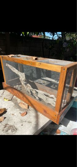 Wooden Animal Cage