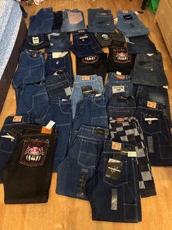 Y2K jeans bulk deal 30 pairs