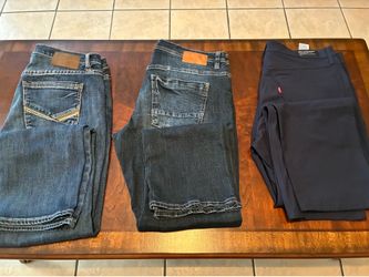 3 pantalones 36 x32