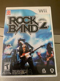 Nintendo Wii Rock Band 2 CIB Tested