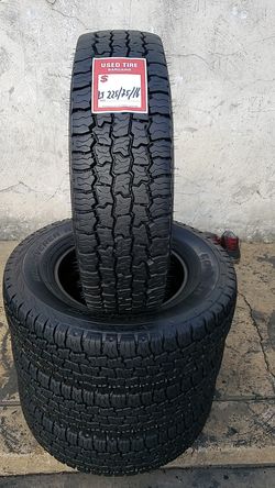 Four bright new cooper tires for sale LT225/75/16