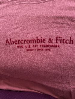 Abercrombie & Fitch Wine Large T Shirt