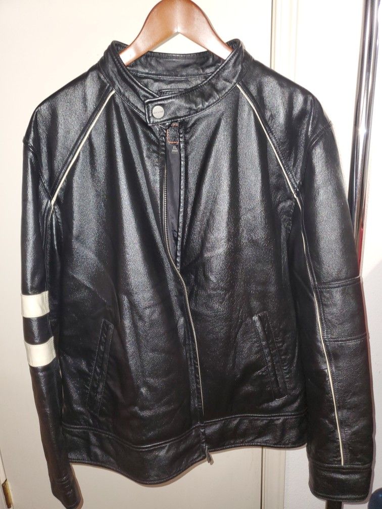 Mens XL WILSON leather Jacket!