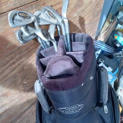 Golf Clubs Pimg Set Of Irons With Ping Golf Bag 