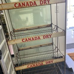 Antique Metal Shelve
