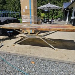 Epoxy Wooden Dinning Table