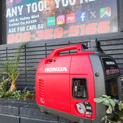 HONDA GAS 2200 WATTS INVERTER SUPER QUITE GENERATOR 