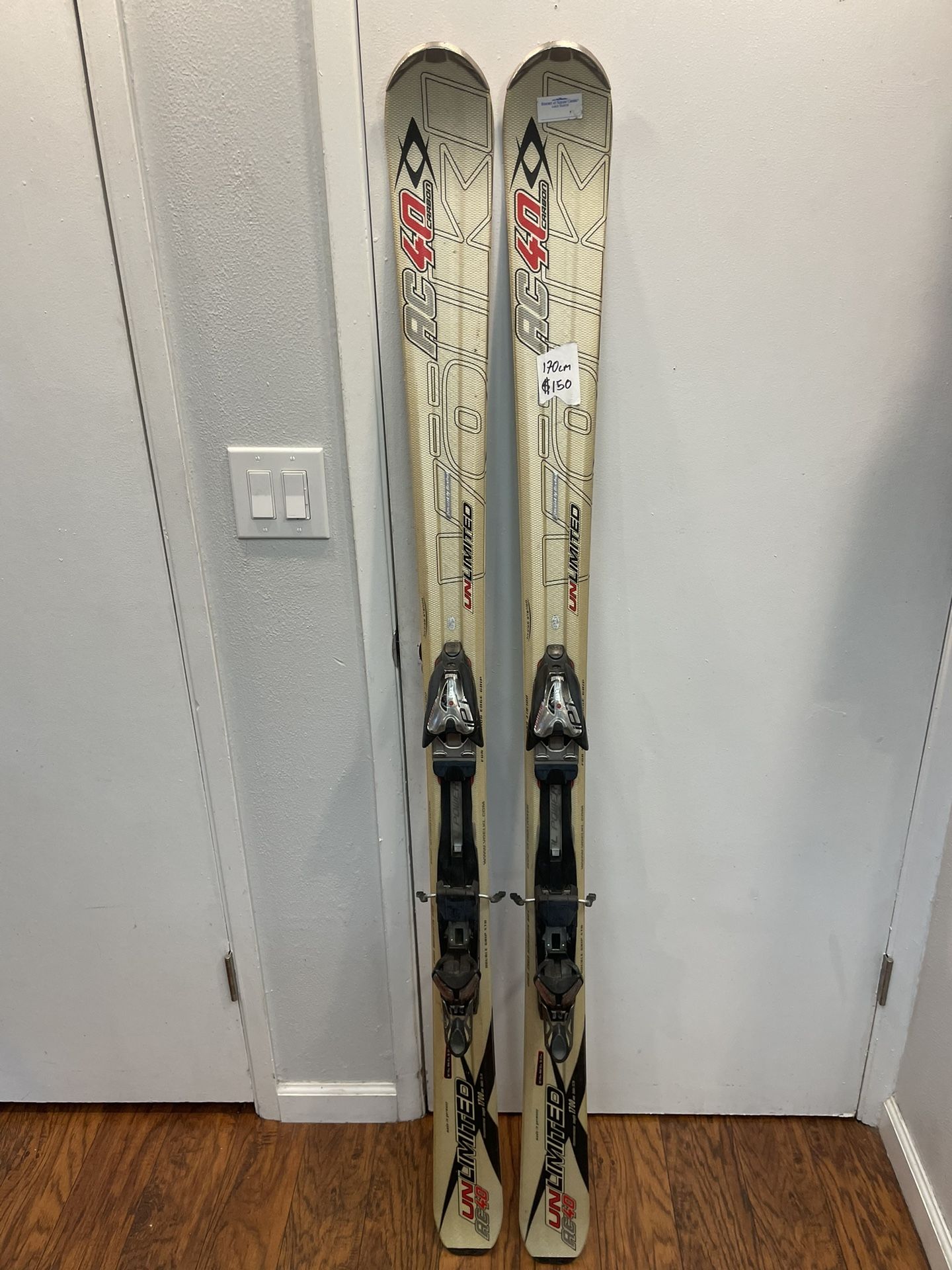 スキー Volkl UNLIMITED AC50 170cm フォルクル/VOLKL UNLIMITED AC50 170cm R16.3 フォルクル/VOLKL