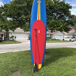 11’ Paddleboard Tri-Fin. 
