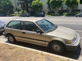 1990 Honda Civic DX Hatchback Manual