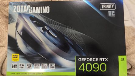 4090 GEFORCE ZOTAC GAMING IN BOX