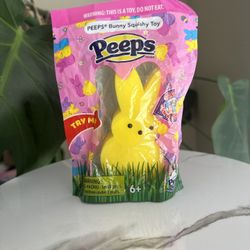 Peeps Bunny Squishy Yellow