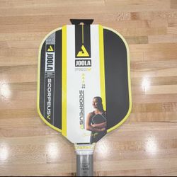 JOOLA Scorpeus Pro V 16mm Pickleball Paddle Color: JOOLA Yellow (Anna Bright)