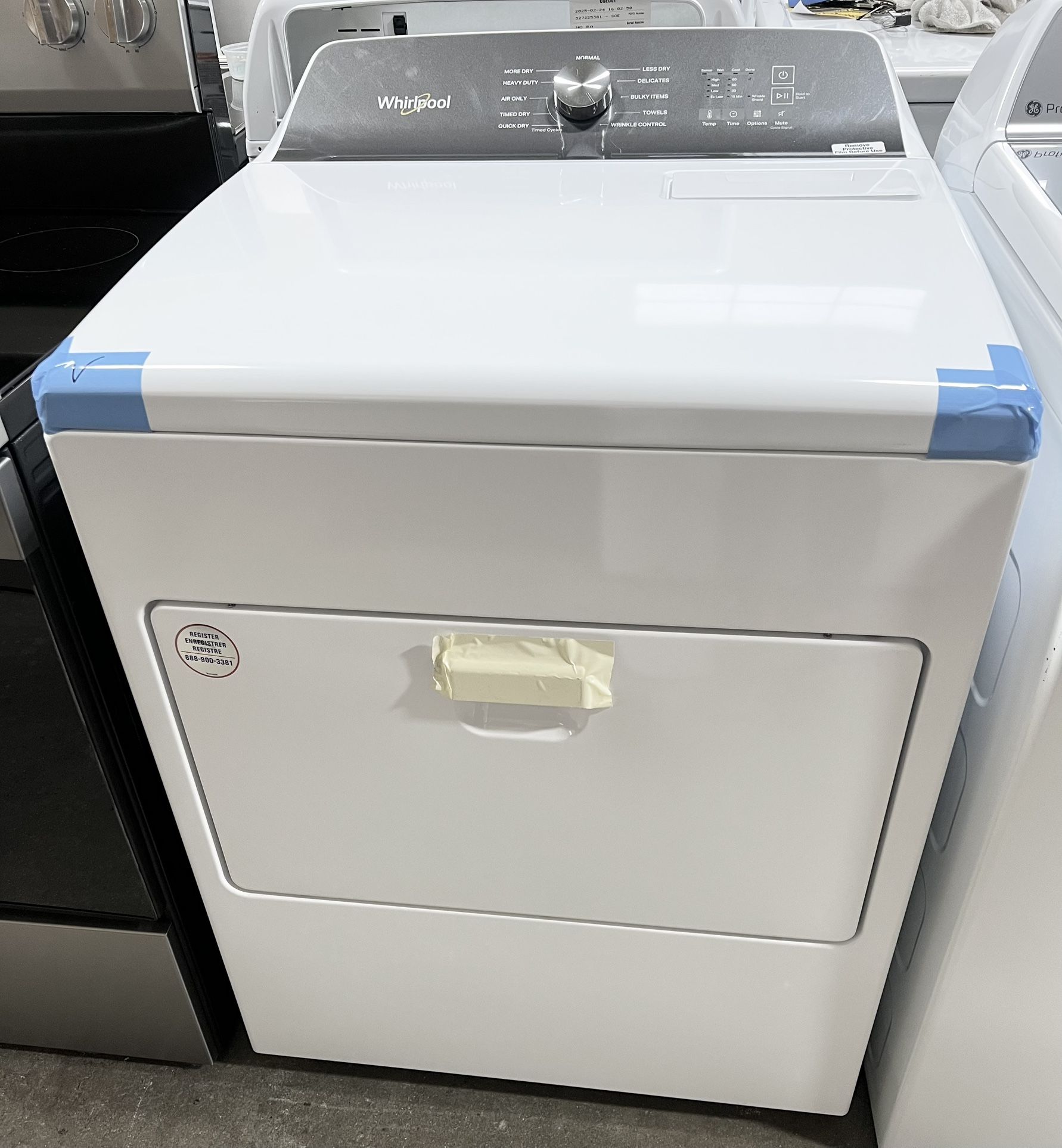 NEW Whirlpool Electric Dryer