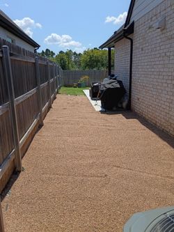 Gravel dirt sand