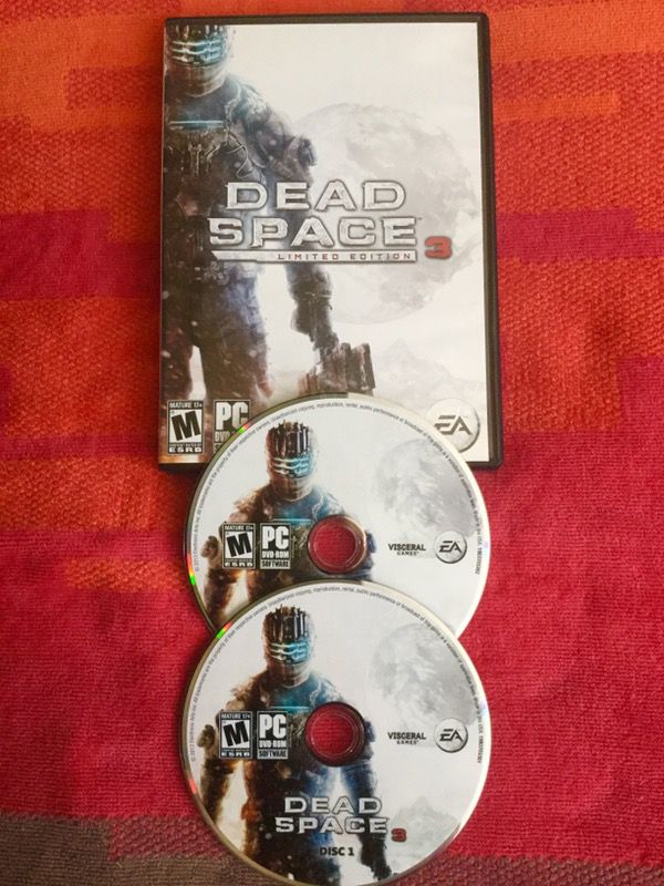 DEAD SPACE 🚀🌘✨Limited edition 2 CD in case PC GAMING 🎮👍