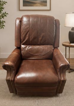 leather lazy boy recliner