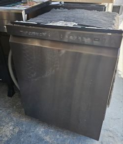 LG DARK STAINLESS STEEL DISHWASHER WITH INTERIOR STAINLESS STEEL TOO AND 3 RACKS.....USED....$ 250