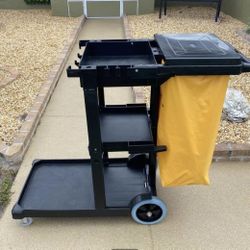 Commercial Cleaning Carts  - Excellent Condition 
