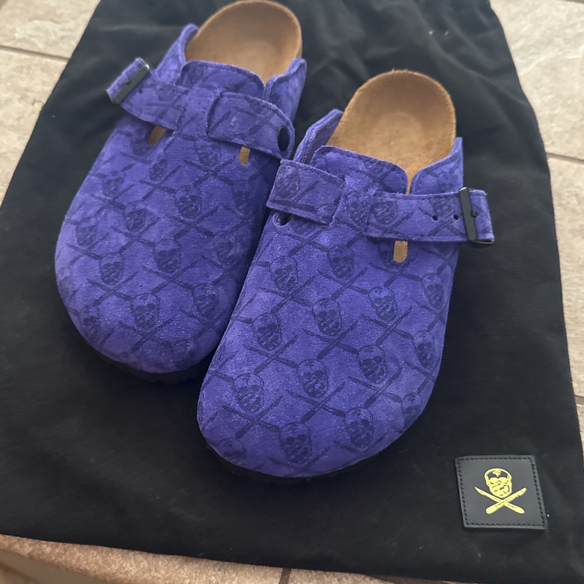 SRGN  monogram  Birkenstock  Ultra-violet   