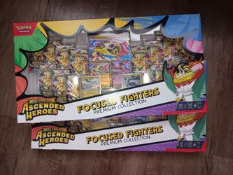 Pokemon Ascended Heroes Focused Fighters Premium Collection (2 available)