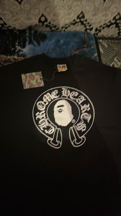 Chrome bape shirt
