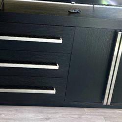 New Tv Stand Black Wood 