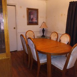 Solid Oak Dining room Set