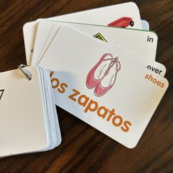Flash Cards - Power Words In Spanish 