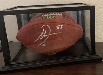 Chargers Autograph Football With Display Case